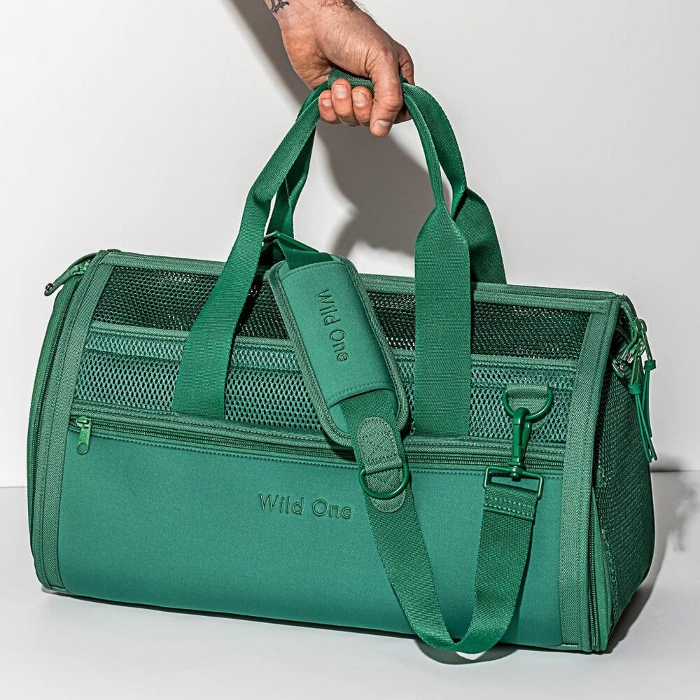 Wild One Green Dog Carrier